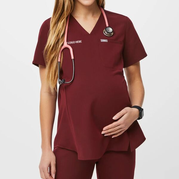 Women's Octavia Maternity Scrub Top Thumbnail