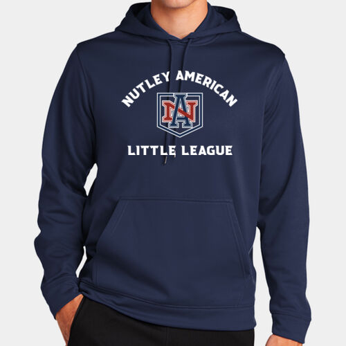 NALL - Unisex Sport Wick ® Fleece Hooded Pullover Thumbnail