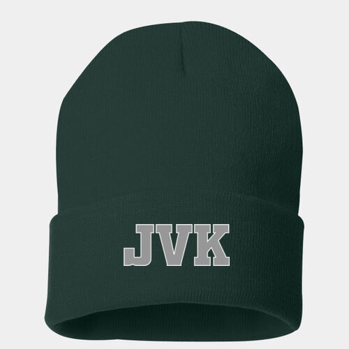 JVK - 12" Solid Cuffed Beanie Thumbnail