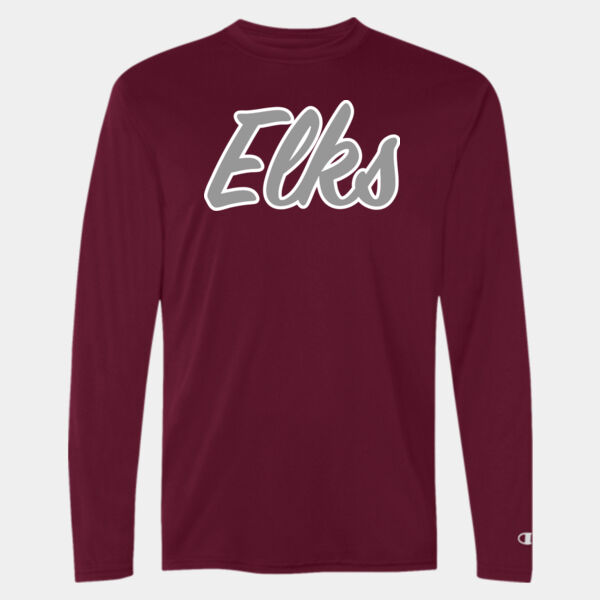 Elks - Youth Double Dry® Long Sleeve Tee Thumbnail