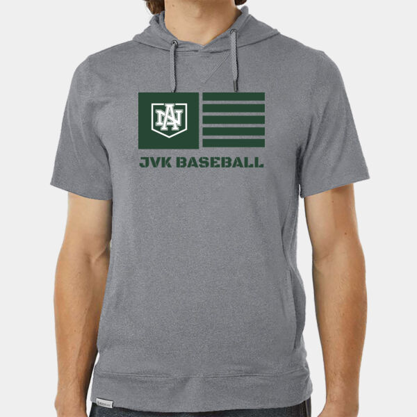 JVK - Ventura Soft Knit Short Sleeve Hoodie Thumbnail