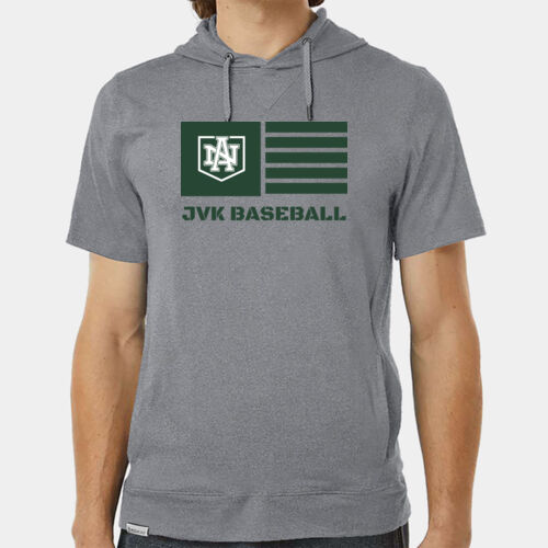 JVK - Ventura Soft Knit Short Sleeve Hoodie Thumbnail