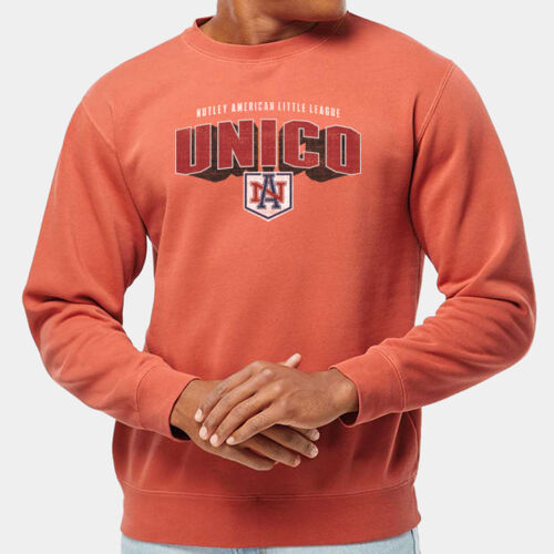 Unico - Unisex Midweight Pigment-Dyed Crewneck Sweatshirt Thumbnail