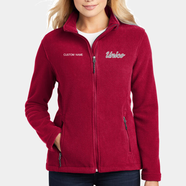 Unico - Customizable Ladies Value Fleece Jacket Thumbnail