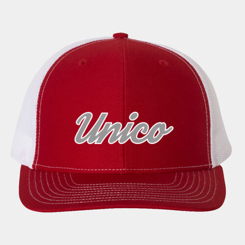 Unico Embroidered Snapback Trucker Cap Thumbnail