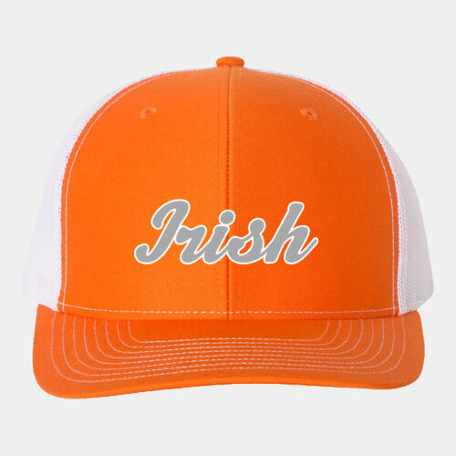 Irish Embroidered Snapback Trucker Cap Thumbnail