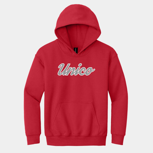 Unico Youth Personalized Heavy Blend Hooded Sweatshirt Thumbnail