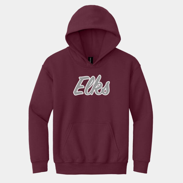 Elks Youth Personalized Heavy Blend Hooded Sweatshirt Thumbnail