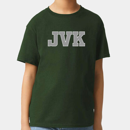 JVK Youth Ultra Cotton ® 100% US Cotton T Shirt Thumbnail
