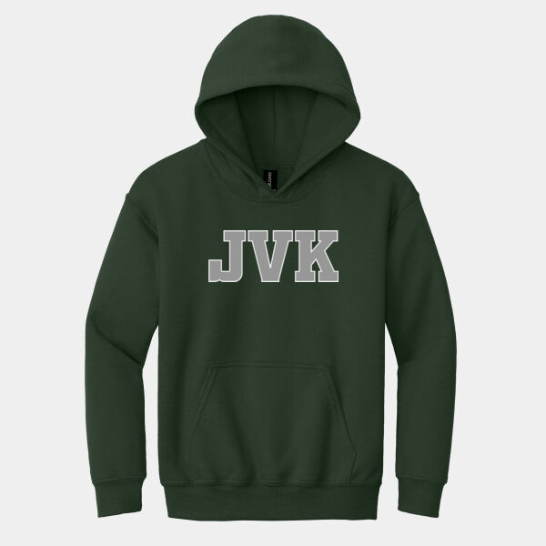 JVK Youth Personalized Heavy Blend Hooded Sweatshirt Thumbnail