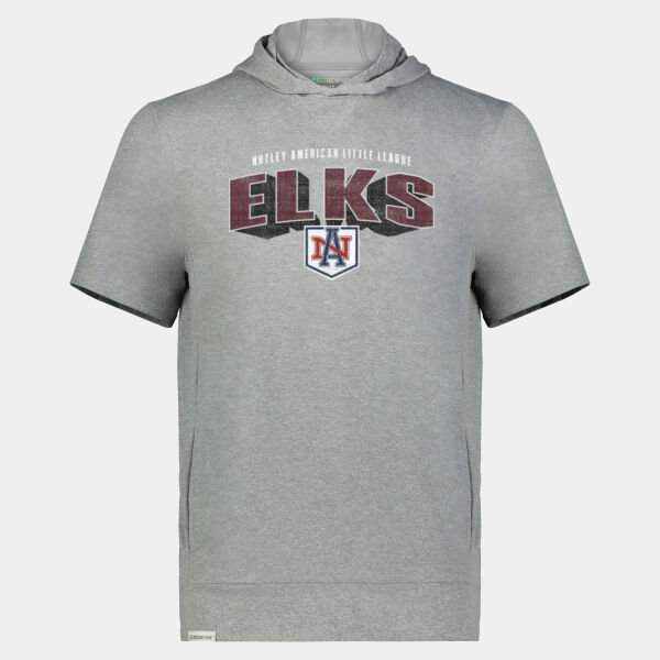 Elks - Youth Ventura Soft Knit Short Sleeve Hoodie Thumbnail