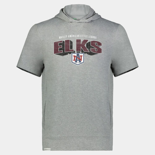 Elks - Youth Ventura Soft Knit Short Sleeve Hoodie Thumbnail